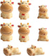 Opexicos 8Pcs Cow Family Miniature Landscape Ornaments Garden Bonsai Decorations...
