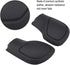 Acouto 2PCS Synthetic Leather Gear Shift Knob Side Cover Manual Shifter Gear Head Side Caps Frame Trim for CC for Jetta 6 MK6...
