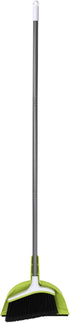 Casabella Broom & Dustpan Set, 44-Inch Angled Broom with Snap-On Dustpan, Durable Bristles, Innovative Dustpan, Convenient Storage - Perfect for T...