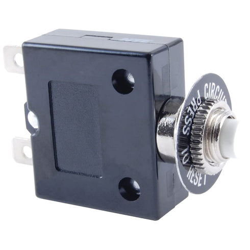 NTE Electronics R58-7A Series R58 Thermal Circuit Breaker, 250" Quick Connect Terminal, 0.020 Ohms Resistance, 7 Amp...
