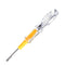 Fielect Voltage Tester Screwdriver, Contact Voltage Tester Pen Light Circuit Tester Voltage Detecter Pen Electric Test Pen Screwdriver 3.5mm Dual ...