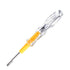 Fielect Voltage Tester Screwdriver, Contact Voltage Tester Pen Light Circuit Tester Voltage Detecter Pen Electric Test Pen Screwdriver 3.5mm Dual ...
