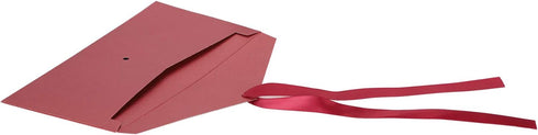 10 Pieces Envelope with Knot 5 Pearl Color for Gift Card of Business Wedding Party Invitation 8.6 * 4.2 Inch Gift Card Envelope with Bow for Chris...