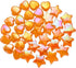 100PCS Mini Acrylic Beads 9mm Heart Charms and 11mm Star Beads for Jewelry Making Bracelets Necklaces Earrings Key Chains Accessories DIY Crafts V...