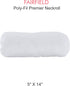 Fairfield Poly-Fil Premier Neckroll Ultra Plush Pillow Insert, 14 x 5-Inch, White...