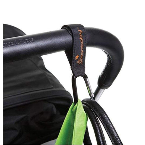 Dreambaby Clip Buddy Stroller Hook Carabiner - Bag Holder - Black- Model L271...