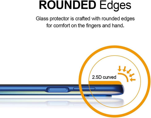 Supershieldz (2 Pack) Designed for Motorola (One 5G) and One 5G UW Tempered Glass Screen Protector, Anti Scratch, Bubble Free...