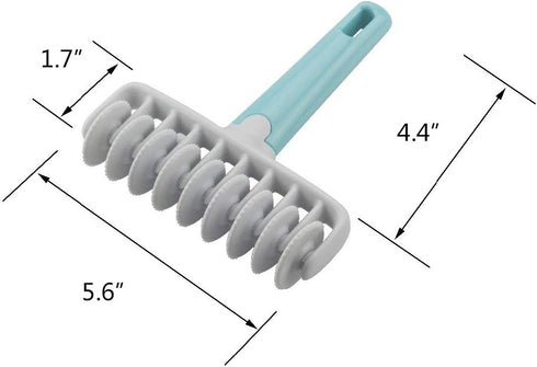 HSOMiD Wheel Roller Pastry Mould Household Baking Pastry Tools Wheels Time-Saver Dough Craft Pie Pastry Dough Lattice Cutter...