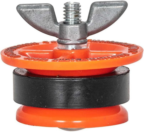 EASTMAN 78033 Mechanical Test Plug, Screw and Zinc Nut, ABS EASX1, 2 Inch, Red...