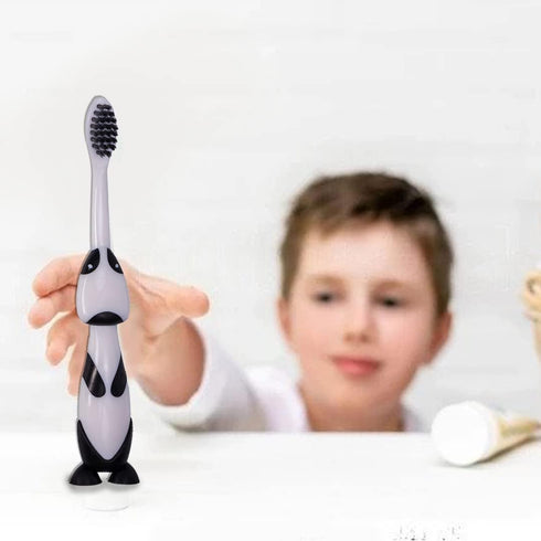 Adore Mighty Wham Combo - Battery Powered Kids Toothbrush with Tongue Cleaner and Free Ring...
