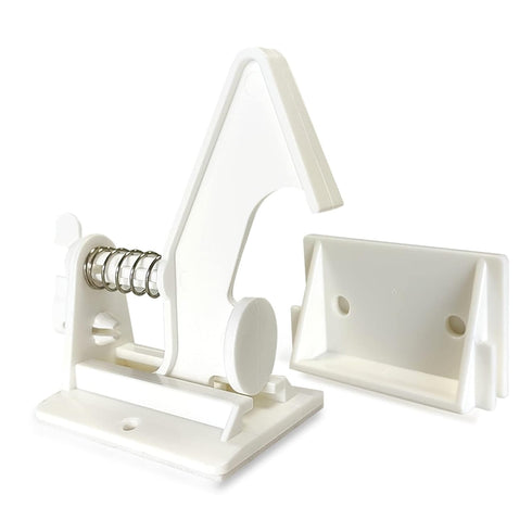 20 Pack Cabinet Locks Child Safety Latches - Vmaisi Baby Proofing Cabinets Drawers Lock - Upgraded Stronger Adhesive Easy Installation - No Drilli...