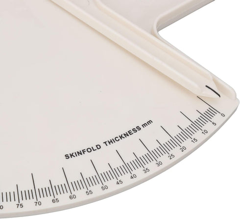 Body Fat Caliper, Professional Double Spring Skinfold Calipers and Body Fat Tape Measure Tool for Accurately Measuring Skin Fold Fitness(White)...