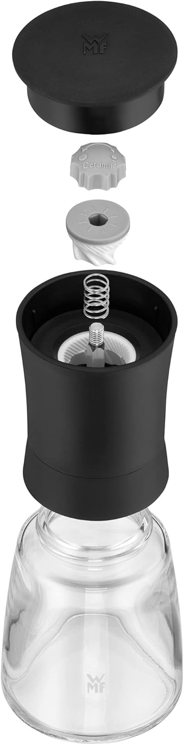 WMF Trend Spice Mill Black Empty with Ceramic Grinder....