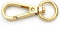 CRAFTMEMORE 10pcs Swivel Lobster Clasps Push Gate Snap Hook Bag Clips Purse Accessories FSO (Gold)...