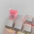 Personalized Cute Love Heart Keycap Handmade OEM Profile Keycap Base DIY Custom ESC Backlit Keycap for Mechanical Keyboard MX Switch (Pink)...