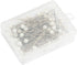 100 Pieces Corsage Pins Round Faux Pearl Head Pins Wedding Bouquet Pins Floral Bouquet Pins White Straight Pins for Sewing Craft Wedding Decoratio...