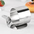 Guowall Round Cake Mold Stainless Steel Cake Mousse Mold Cake Ring Including Pusher and Lifter Baking Accessories-3pcs/set...