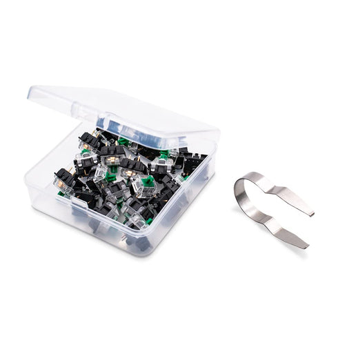 Gateron 3-pin Switches for Mechanical Keyboard-Pack 32 (Green)...