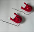 2 Pack Toilet Flapper for Kohler Shark-Fin Repair Replacement Toilet Flapper Compatible with Kohler Toilet Part 84138, 84314, 85655 and 89825, 2''...
