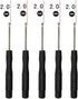 Fixinus 10 Pieces Slotted 2.0mm Flat Head Mini Screwdrivers Set for Cell Phone iPhone Samsung Tablet Laptop PC Games and Small Electronics...