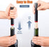 Mini Wine Opener | Travel Portable Pocket Air Pressure Pump Wine Bottle Opener | Assemblable Design Corkscrew 7S Quick Bottle Opening | for Home, ...