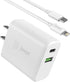 20W Charger for iPhone and iPad, USB C and USB Dual Wall Charger Set with Type-C Lightning Cable Compatible with iPhone 14/13/13 Pro/13 Pro max/iP...