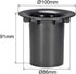 uxcell 86mm x 91mm Speaker Port Tube Subwoofer Bass Reflex Tube Bass Woofer Box 1pcs...