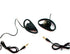 Single Side Earphone D Shape Earpiece Headset Listen Only 3.5mm Hook Earbud simultaneous interpretation Headphone (1 Pack)...
