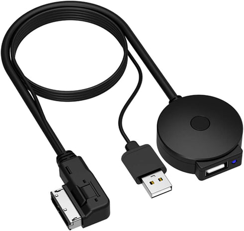 Bluetooth 5.0 Adapter Compatible with Audi A3 A4 A5 A6 A7 S3 S4 Q3 Q5 Q7 Volkswagen VW Skoda 2G 3G 3G+ AMI MMI Port Cable Music Play Connector Wor...