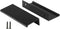 Edge Pull Finger Pull Handle Door Finger Pull -LS7030BK96 Cabinet Finger Pulls Black Cabinet Finger Pull Round Kitchen Finger Pulls 5Pack...