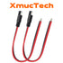 14AWG 1 Feet 2 PCS SAE Connector Quick Disconnect Plug Extension Cable, SAE Extension Cable for Automotive, RV, Motorcycle Cars Tractor, Solar Pan...