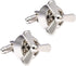 Aeroplane Propeller Cufflinks for Men (Silver)...