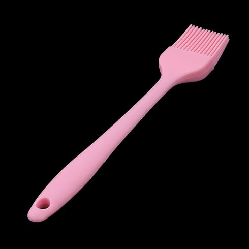 uxcell Silicone Family Bakery Cookie Cake Baking Tool Cream Butter Pastry Brush Pink...