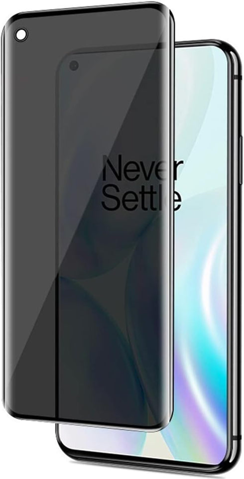 ?2 Pack Tempered Glass Privacy Screen Protector Compatible with OnePlus 9 Pro (6.7"), ?High Sensitivity??Anti-Scratch??Bubble Free??Easy Installat...