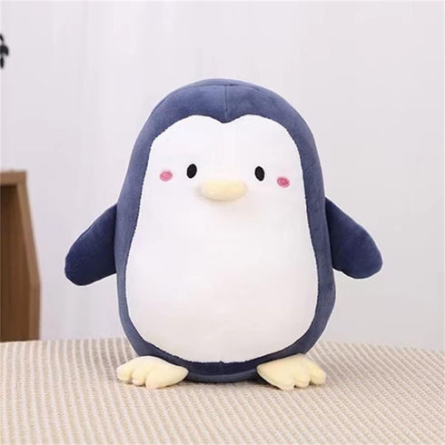 Penguin Plush Pillow, Soft Penguin Stuffed Animal Hugging Pillow Toy Gifts for Birthday, Valentine, Christmas, 9.8 Inch...