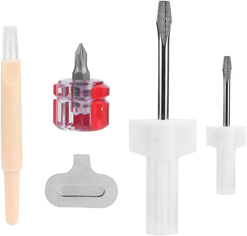 Sewing Machine Repair Kit 5 Pcs Sewing Machine Overlock & Serger Service/Repair Tool Include Screwdriver,Thread Removal,Slot Screwdriver and Clean...