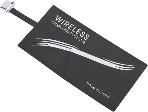 2PCS Thin Wireless Charging Receiver, Universal Type C Wireless Charger Adapters, Charger Adapter for All Cell Phone Models...