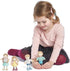 Tender Leaf Toys - The Goodwood Family - Wooden Miniatures Flexible Doll, Multicultural Action Figure for Dollhouse - Encourage Creative and Imagi...