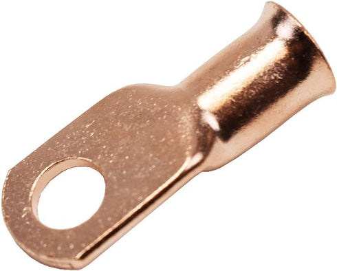 A-Team Performance 1/0 AWG American Wire Gauge Battery Cable 3/8" Tubular Lug Ring Eye Terminals Automotive Car Connector Accessories, Copper, 15 ...
