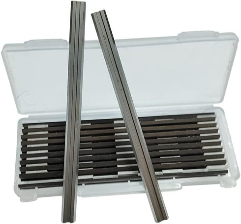 3-1/4" Portable Carbide Planer Blades for Bosch PA1202, MAKITA, Wen, DeWalt DW6654, Black&Decker 7696, Ryobi (10 Pack)...