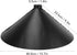 Squirrel Baffles for Bird Feeders, Bird Feeder Baffle, Outdoor Squirrel Baffle Galvanized Steel Squirrel Flapper Squirrel Proof Bird Feeder Pole B...