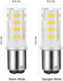 2-Pack Sewing Machine Light Bulb Double Contact Warm White 2700-3000K 15T7DC Base Replacement for Singer/Kenmore Sewing Machine 120V 3.5W LED Bayo...