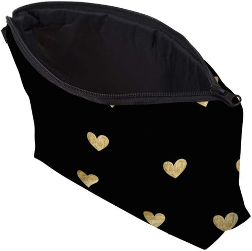 Deanfun Small Makeup Case - Cute and Waterproof Cosmetic Bag for Women(Heart D5-51356)...