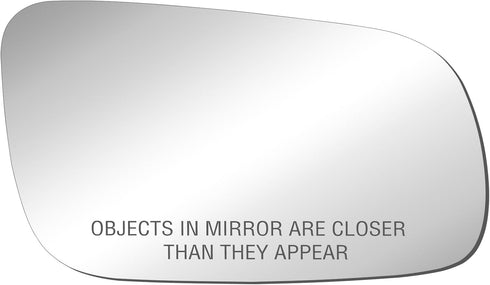 Mirror Glass Replacement fit for Volkswagen VW| 1999-2002 Cabrio 1999-2006 Golf 1999-2005 Jetta 1998-2004 Passat Passenger Right Side RH With Adhe...