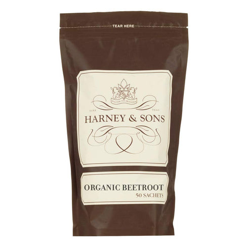 Harney & Sons Organic Beetroot Tea, Bulk bag of 50 sachets...