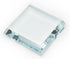 StayMax Clear Crystal Glass Square Display Base Display Stand for Collectibles (3.14inch*3.14inch*0.7inch)...