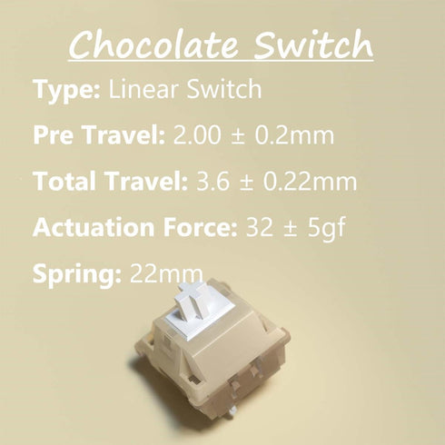 Linear Mechanical Keyboard Switch Set, Pre Lubed 30 Pieces 5 Pins Linear Switch for Mechanical Gaming Keyboard...