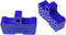 2pcs Hydraulic Disc Brake Bleed Blocks Compatible with Shimano, AVID SRAM and More for 4-Piston Caliper, Blue...