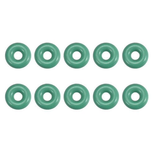 uxcell Fluorine Rubber O-Rings, 5.5mm OD 1.7mm ID 1.9mm Width FKM Seal Gasket for Machinery Plumbing, Green, Pack of 10...
