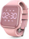Kids Led Fitness Tracker Watch, Non-Bluetooth Digital Pedometer Wristwatch, Waterproof, 12/24 H, Stopwatch, Calendar, for Children Girls Boys Teen...